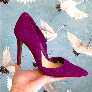 Jessica Simpson Electric Violet heels